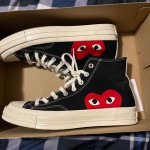 Comme des Garcons Converse Play. Mens Size 8